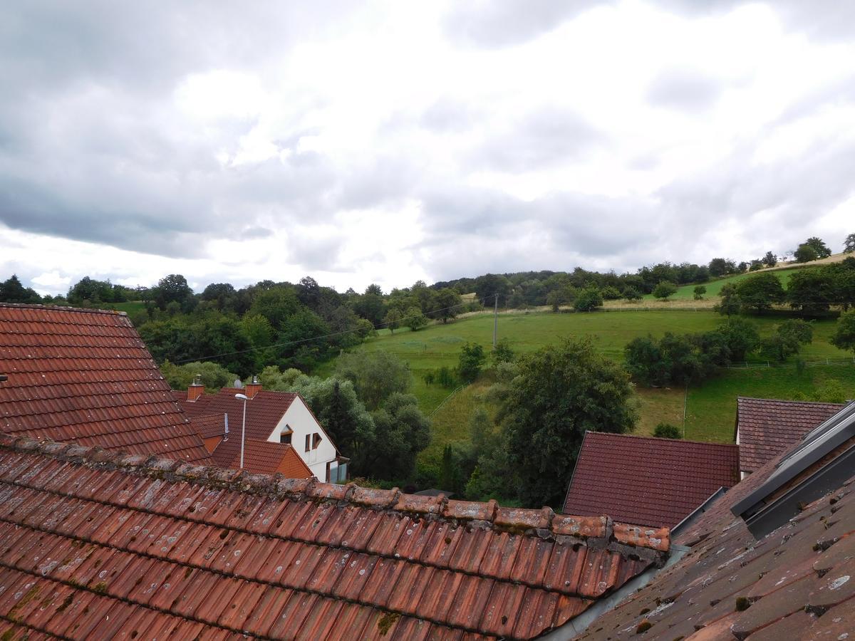 Inn Landgasthof "Zur Gemutlichkeit" Mombris Esterno foto